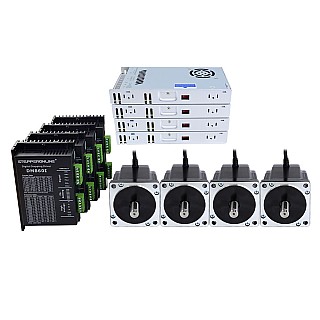 米国セール中 - 4 軸ステッピング CNC キット 8.0Nm(1132.89oz.in